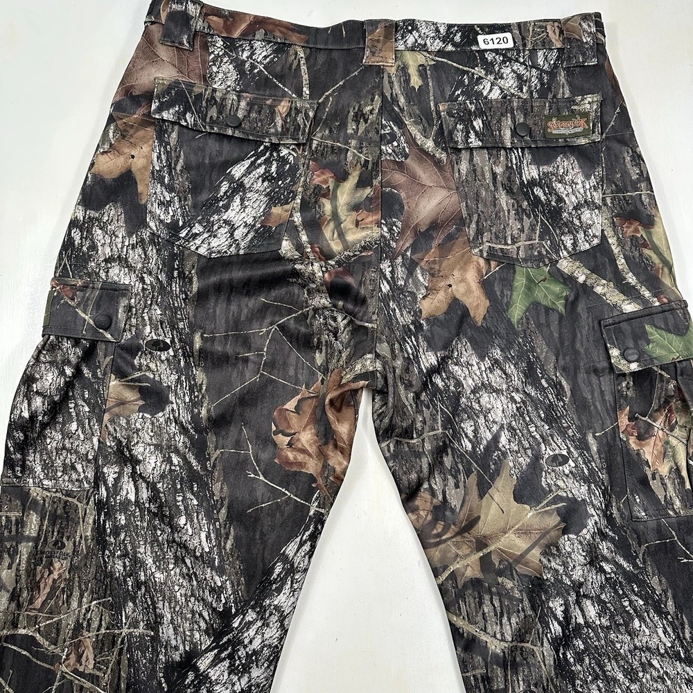 ScentLok Mossy Oak Break-up Camo Cargo Pants Men XL Meas 40x32 Outdoor Hunting